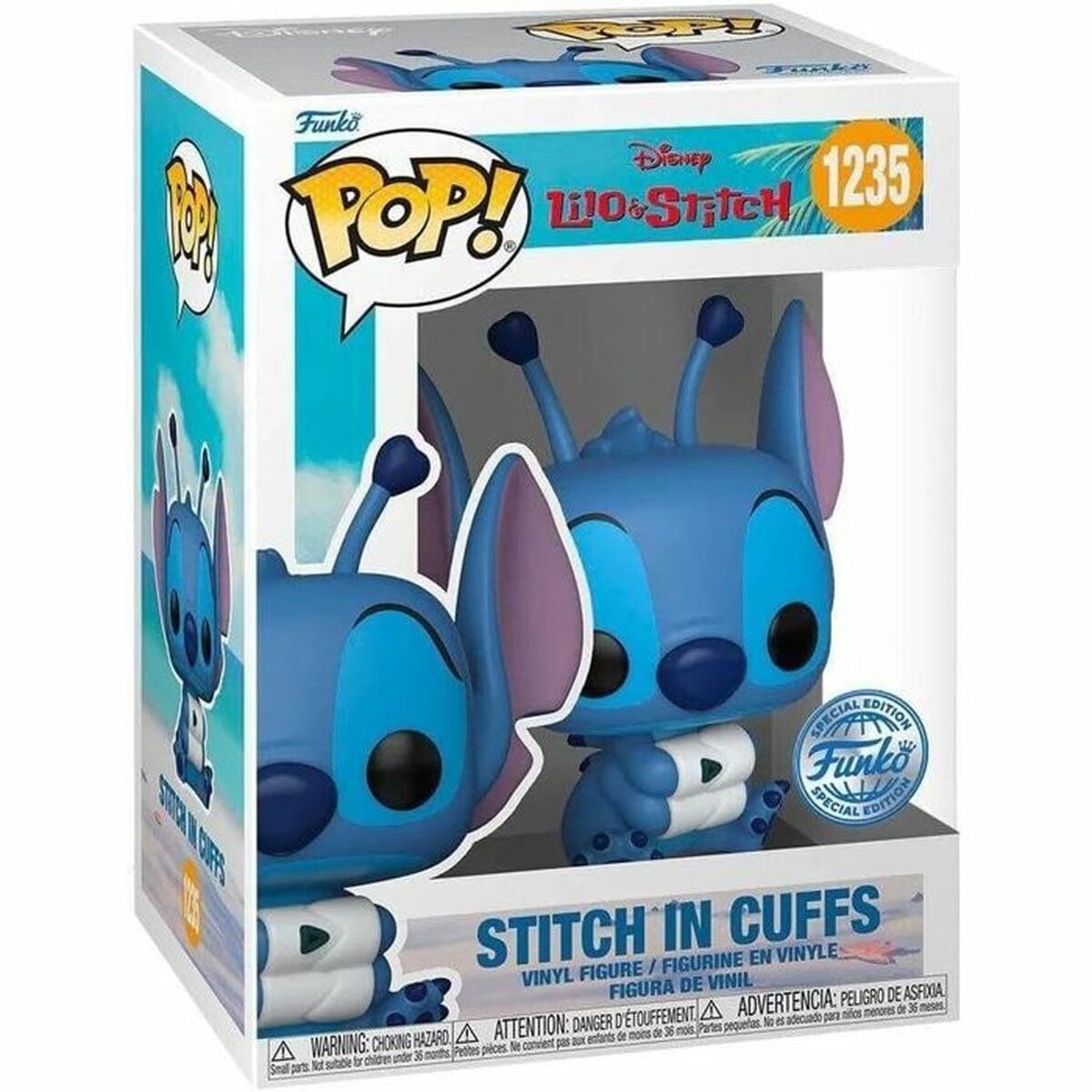 Action Figure Funko Pop! - Stitch in cuffs