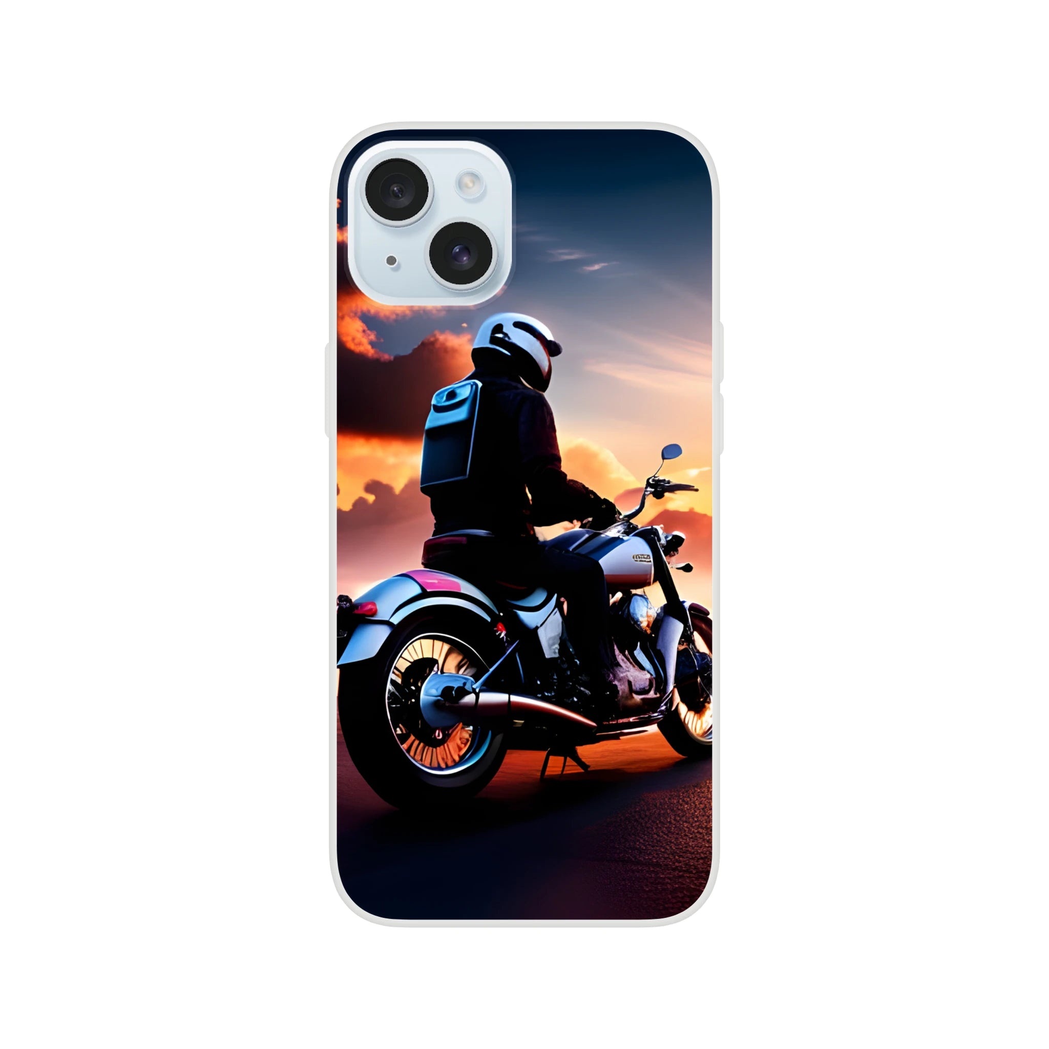 Flexi case - End Of The Road - Apple iPhones (16, 15, 14, 13, 12, 12 11, XR, XS, X, 8, SE, 7) - See details for full list